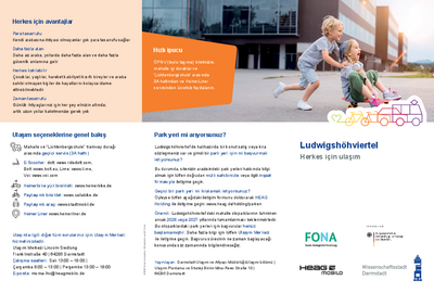Flyer Mobilitätskonzept